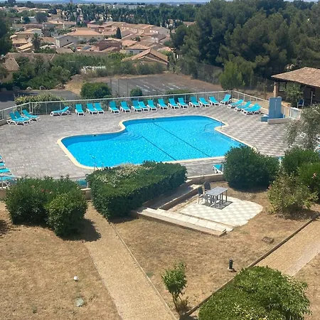 公寓 Le Santorin T2 Climatise Parking Piscine