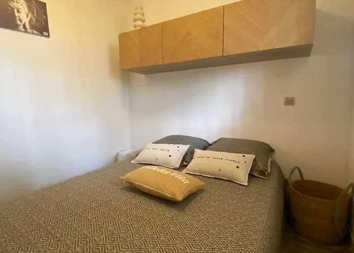 Le Santorin T2 Climatise Parking Piscine 公寓 巴拉吕克莱班